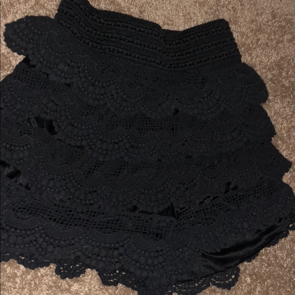Black shorts